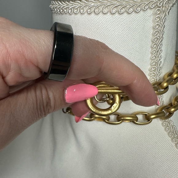 Vintage Givenchy Chunky Pearl Chain Necklace – 80s Statement Jewelry - Picture 3 of 3